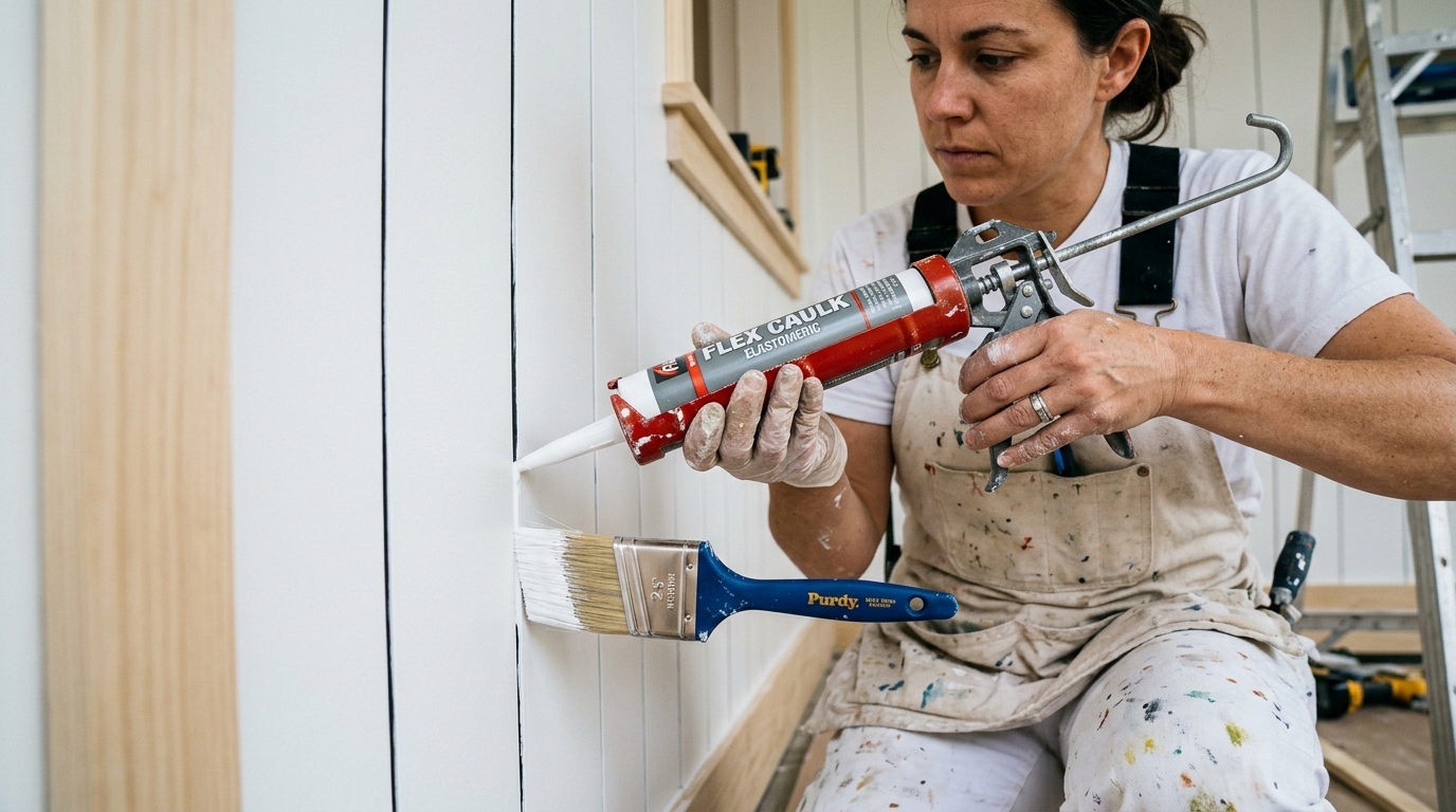 How to Paint & Caulk Shiplap: Sheen Selection, Primer Rules & Anti-Cracking Secrets